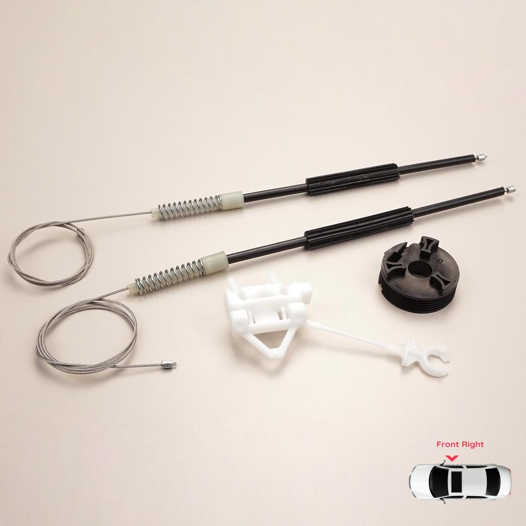 EWR263 Window Regulator Repair Kit Front Right Door for Fiat Doblo MK1 MPV Van 119 223 2001-2010 51718403
