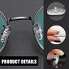 Pack Of 20 Silicone Nose Pads For Glasses Universal G14 Fit Soft AntiSlip Design Eyewear Accessories Replacement Part