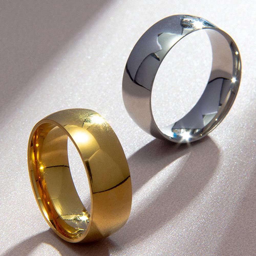 Stainless Steel Ring Classic Fashion Mirror Design Classy Ring  For Women Zircon Fashion New Products Party Gift Recommendation