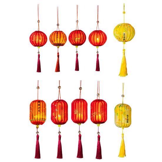 Mid-Autumn Festival Lantern DIY Kit Handmade Glowing Lantern Material Package Chinese Traditional Decoration for Kids Family Craft Activity