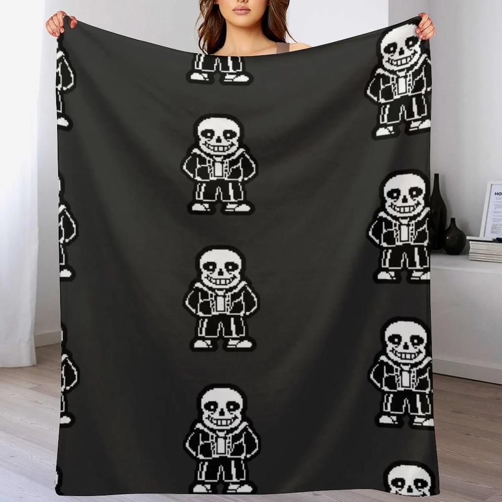 SANS Throw Blanket No Pilling Soft Warm Blanket for Bed