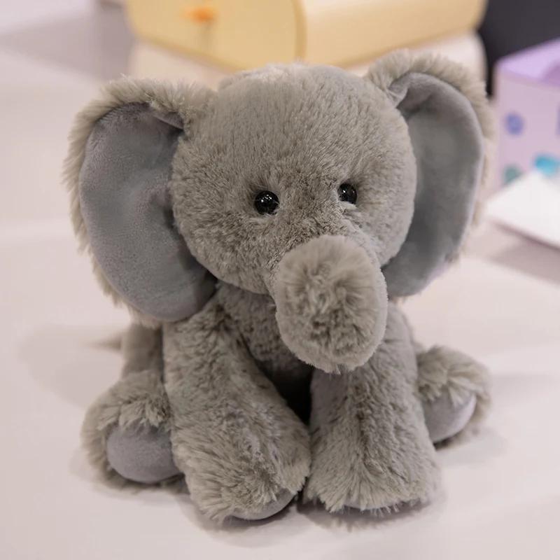 23cm Cartoon Sitting Animal Plush Toy Stuffed Pig Goat Lamb Lion Koala Fox Panda Cute Plushie Birthday Present
