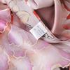 BYSIFA|Brand Grey Pink Silk Scarf Shawl Foulard Chain Style Peony Design Long Scarves Fall Winter100% Silk Ladies Scarf 170*53cm