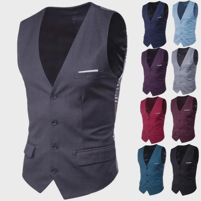 Men’s Slim-Fit Snooker Vest for Billiards Professionals
