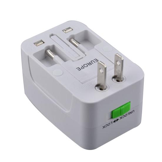 Travel Adapter Powerful Safe Charging Mini Size EU UK US AU Universal Power Converter for Phone