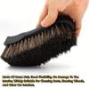 Soft Horsehair Leather Cleaning Brush Genuine Horsehair Detailing Brush Car Interior Detailing Tool For Car Cleaning