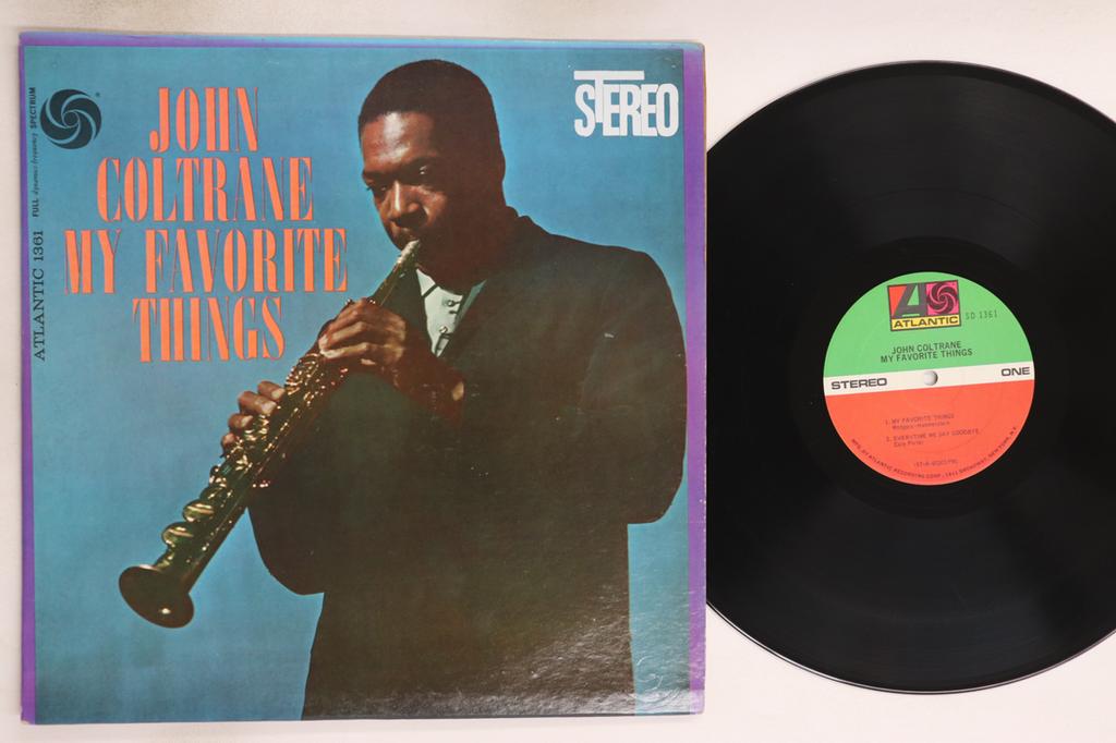 LP Record JOHN COLTRANE - My Favorite Things SD1361 ATLANTIC 1969 US Jazz Used