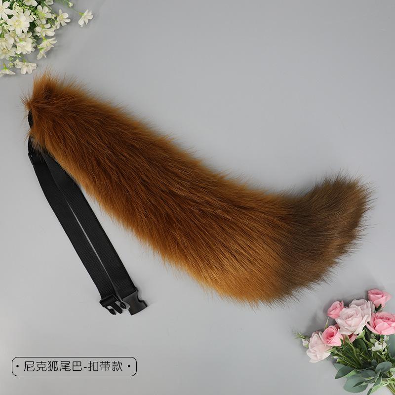 

Simulation animal ear hair accessories cosplay comic show props jewelry headgear cute plush headband fox nick headband