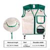 Kids Explorer Costume Set Camp Adventure Vest and Hat Pretend Play Halloween Party Cosplay Props for