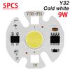 Y32 5pcs Chip COB LED Lamp LED Lamp Bulb 220V IP65 Input Smart IC For DIY LED Flood Light Spotlight Real Power 3W 5W 7W 10W 12W
