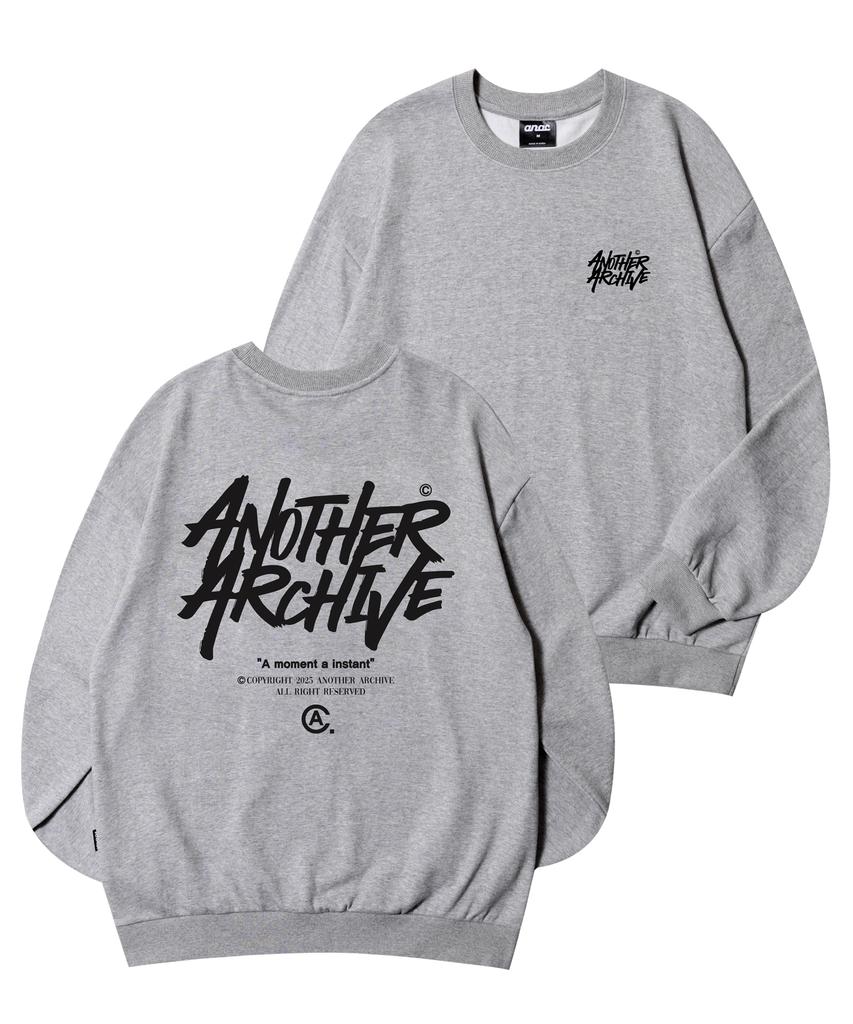 ANOTHER ARCHIVE Fb Graffiti Oversized Sweatshirt_Black
