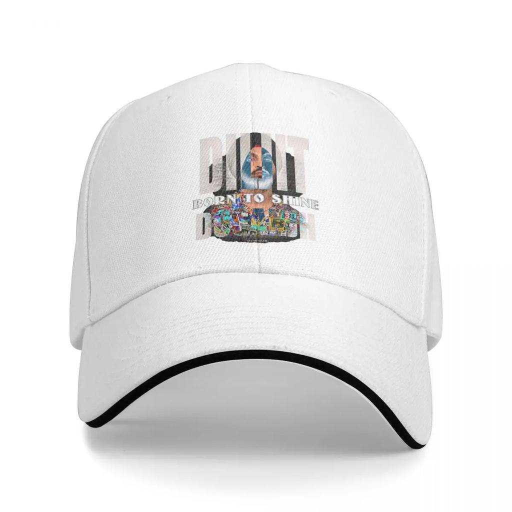 Baseball Caps Diljit Dosanjh Born To Shine Customized Unisex Casual Spring Hats