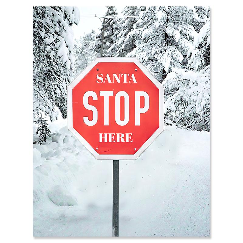 Vánoční dekorace Zimní sob Sova Sníh Les Fototapeta Nástěnná malba Severské umění Plakáty a grafiky Obývací pokoj Dekorativní fototapeta