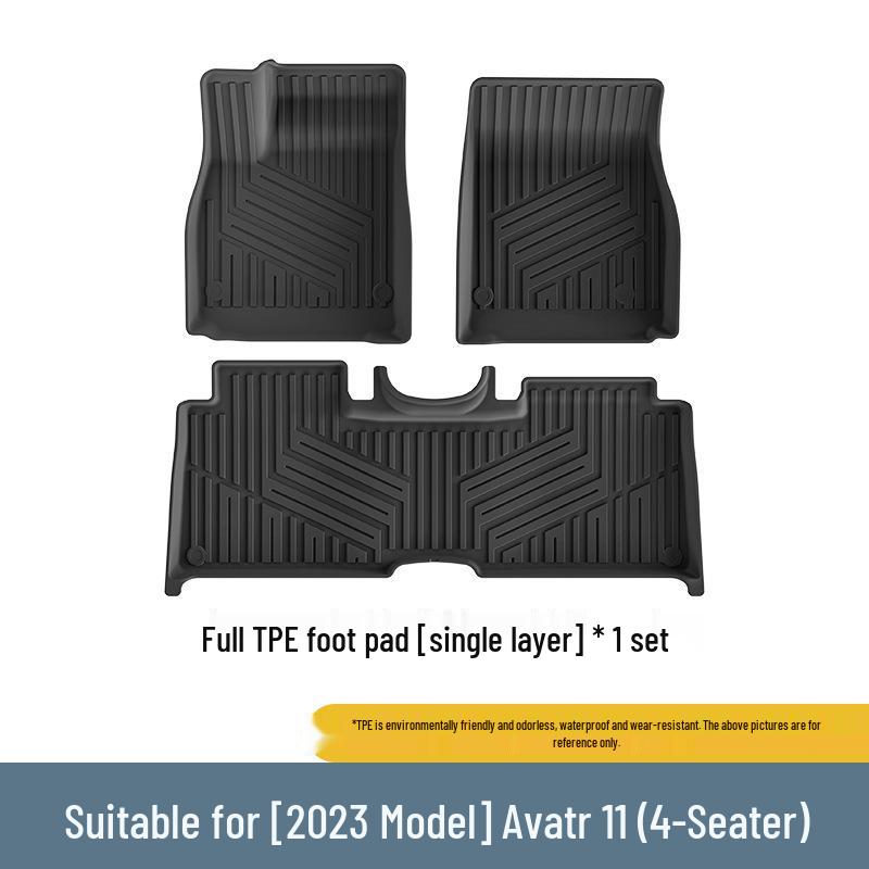 23-25 Avatr 11 Dirt-Resistant Waterproof TPE Car Floor & Trunk Mats