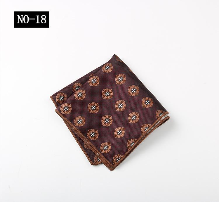 Herren-Taschentuch, Hochzeits-Hochzeits-Bräutigam-Bankett-Zeremonie-Geschäfts-Brusttuch, Kleines quadratisches Tuch, Taschentuch, Hochwertige Polyesterseide