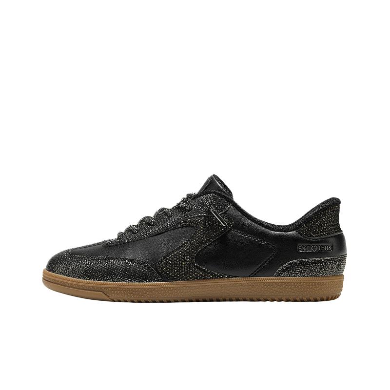Skechers Court Classics Round Toe Lace-Up Breathable Low-Top Sneakers Women sneakers 185328W-BKMT 35