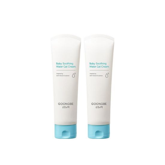 GOONGBE Baby Soothing Water Gel Cream Hydrating & Cooling Moisture Care 120ml x 2