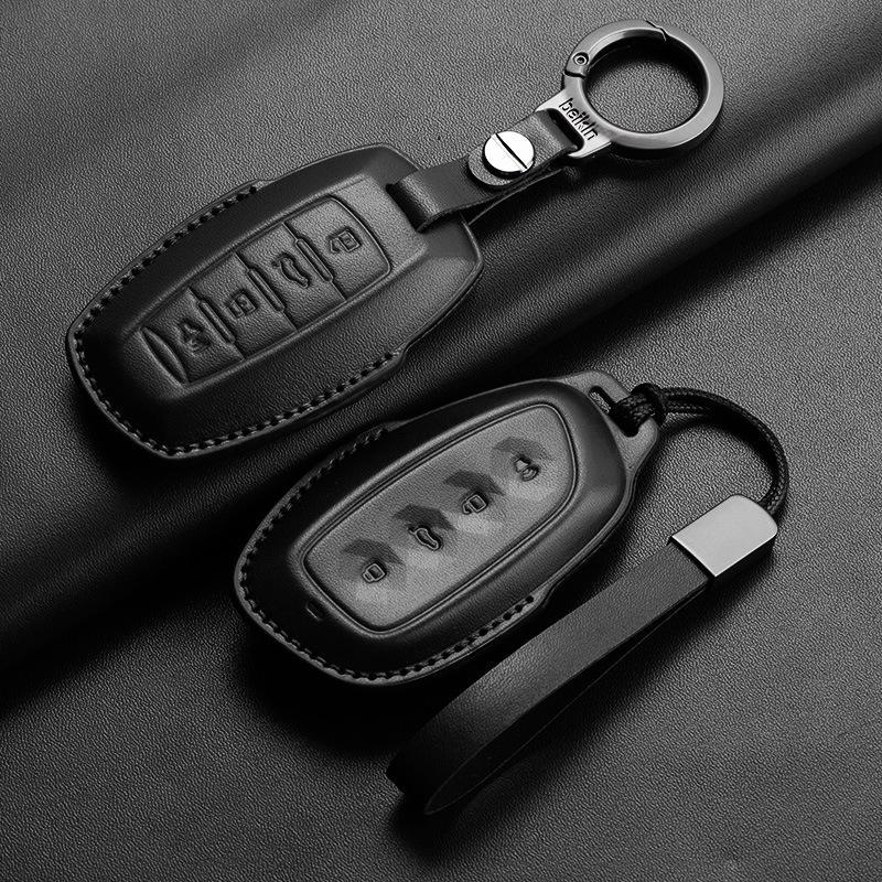 Great Wall Haval H6 Coupe Leather Key Cover for H2S/M6/F5/H4 Big Dog F7X and Haval Car Bag Buckle