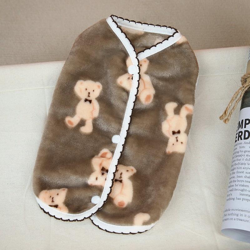 Fashion Dog Clothes for Small Dogs Winter Warm Pet Dog Vest Coat Cute Soft Puppy Sweater Pet Cat Jacket Coat Chihuahua Clothes