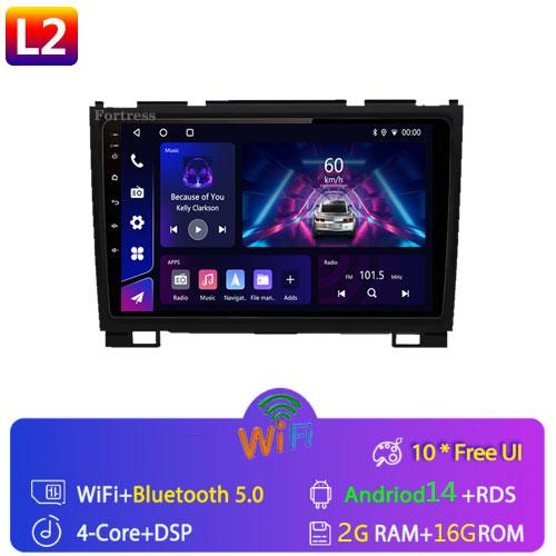

2 Din Android 12 автомобильный радиоприемник Carplay Auto для Haval Hover Great Wall H3 H5 2011-2016 мультимедийный видеоплеер GPS навигация стерео