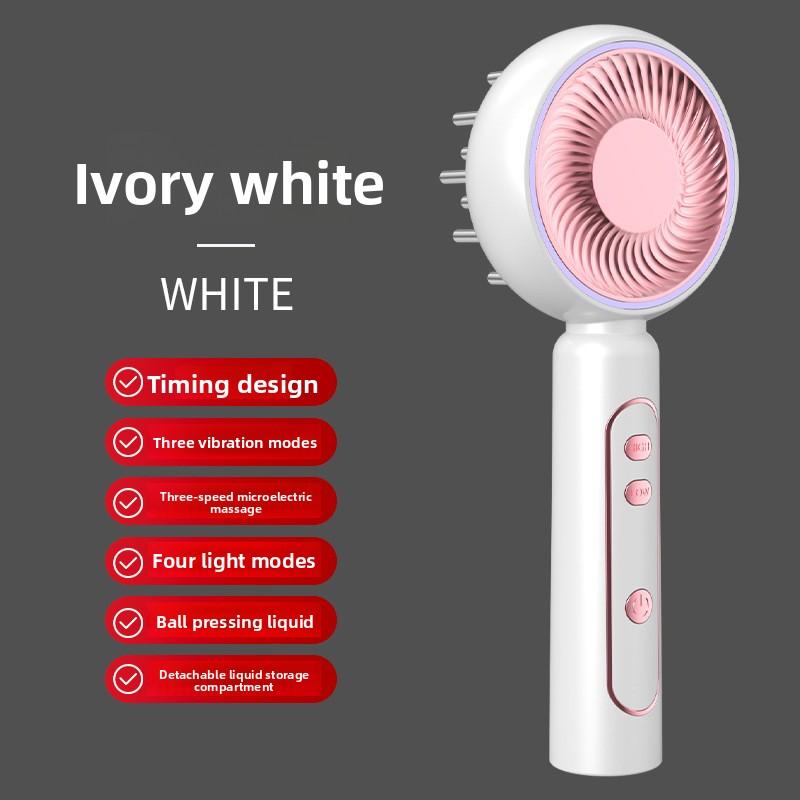 Scalp Massage Comb Electric Scalp Medicine Dispenser Fluid Guide Multifunctional Micro-current Brush Household Head Massager