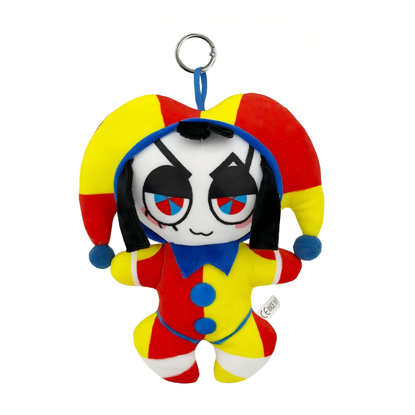 Neue erstaunliche digitale Plüschtiere Zirkus-Magd Jax Plüsch Magisches Kaninchen Clown Peripheriepuppen Geeignet für Kinder Fans Sammlung