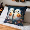 Halloween ghost flowers Cushions Pillowcase Polyester Cushion Cover Throw Pillow Sofa Decoration Pillowcover Home Decor