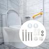 Lid Pan Fixing Toilet Lid Accessory Rubber Bungs Slide Top Fix Toilet Screws Nut