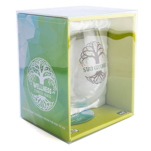 Tallulah Wellness Stemless Glass (Tree of Life)