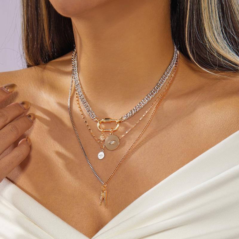 Barokní nepravidelný přívěsek slunečnice s imitací perel Stohovatelný náhrdelník Pro ženy muže Elegantní slunečnice Klíční kost Řetízek Choker Šperky