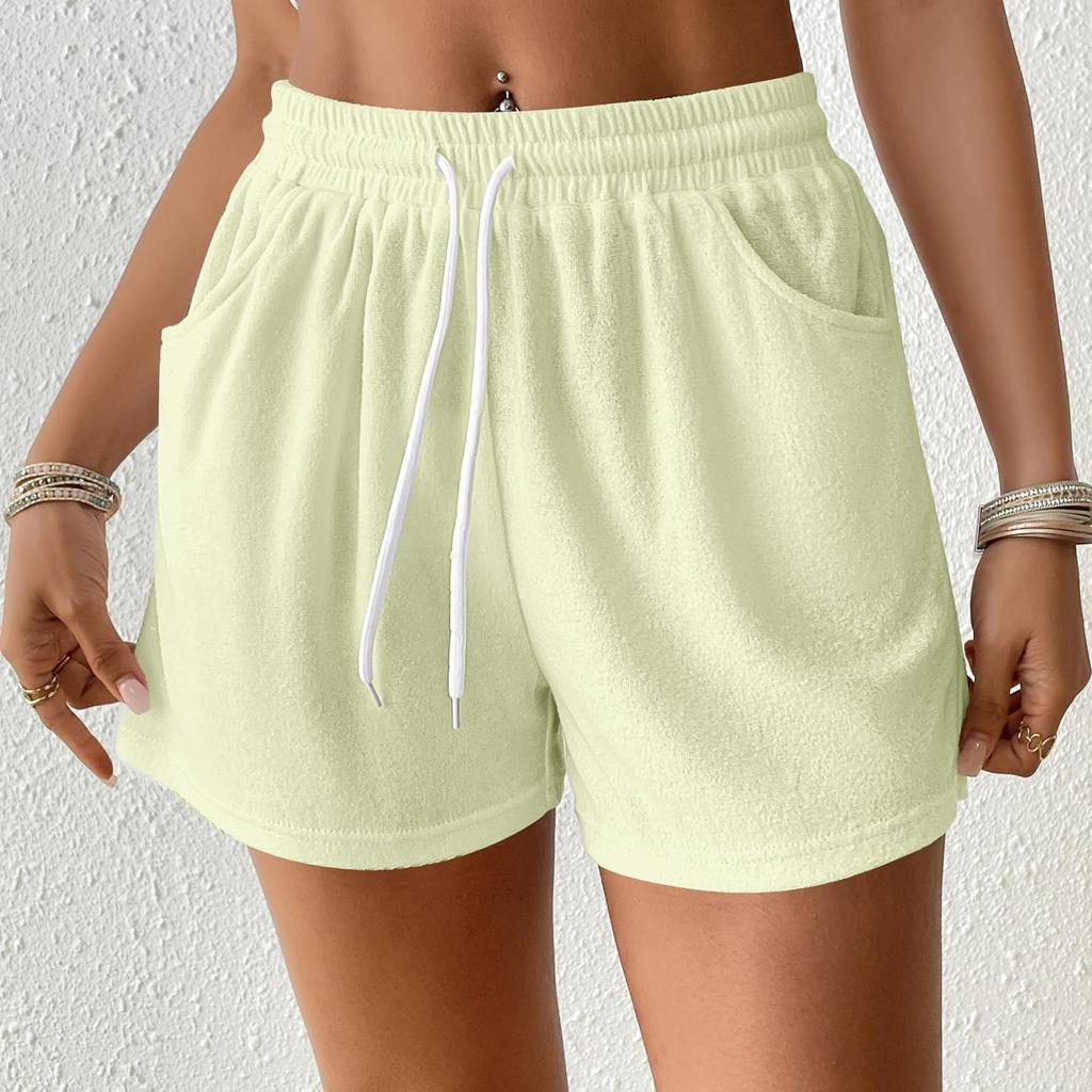Women's Casual Pocketed Athletic Shorts