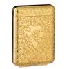 New Luxury Vintage Engraved Cigarette Case Holder Pocket Cigarette Storage Box For 16 Cigarettes Container Men'S Gift