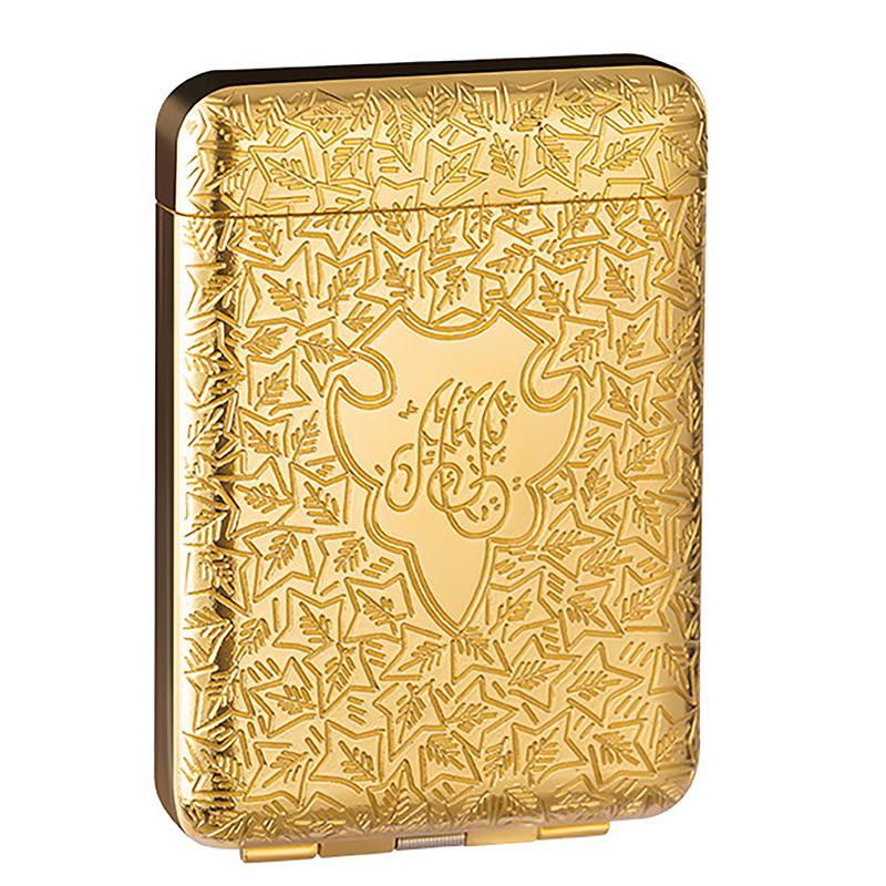 New Luxury Vintage Engraved Cigarette Case Holder Pocket Cigarette Storage Box For 16 Cigarettes Container Men'S Gift