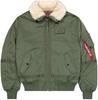 Winter Jacket Alpha Industries Military Jacket B15-3 TT (198122) Green Sage