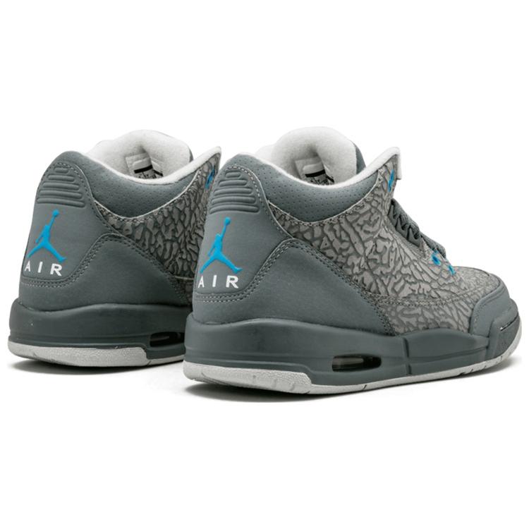 Jordan 3 Retro Flip Cool Grey Blue Glow GS 441140-015