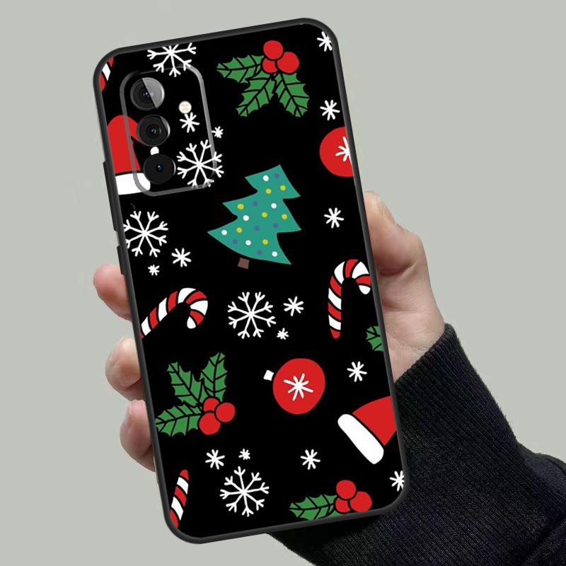 

Christmas Snowflakes Case For Samsung Galaxy A06 A16 A26 A36 A56 A53 A32 A52 A33 A13 A55 A35 A15 A14 A34 A54 A17 Samsung A54 5G