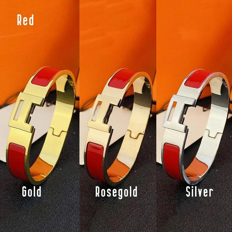 Fashion Classic Color Bracelet Jewelry 18K Gold Large Couple Bracelet Jewelry Party Accessories 2026