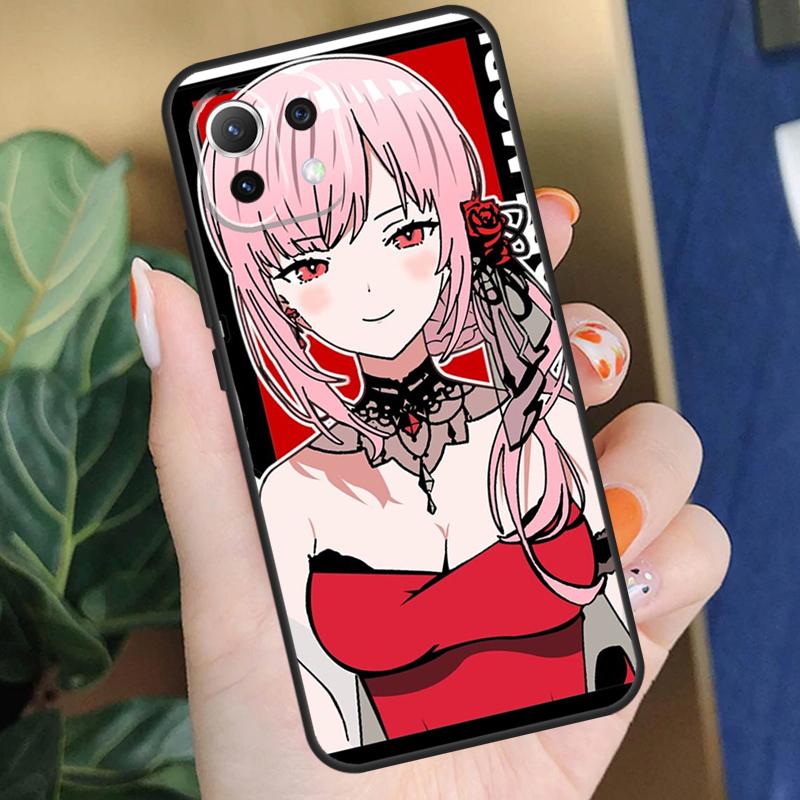 Calliope Mori Hololive Case For Xiaomi 15 14 Ultra 13T 14T 15T Pro 17 Pro Max POCO X7 X5 X6 F5 F6 F7 F8 Pro Coque
