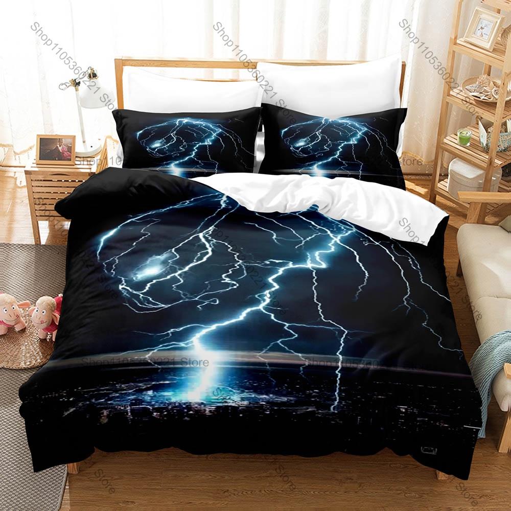 The Predator Classic Sci-Fi Horror Movie Print 3PCS Bedding Set Duvet Cover + 2 Pillowcases Soft Bed Linen For Monster Movie