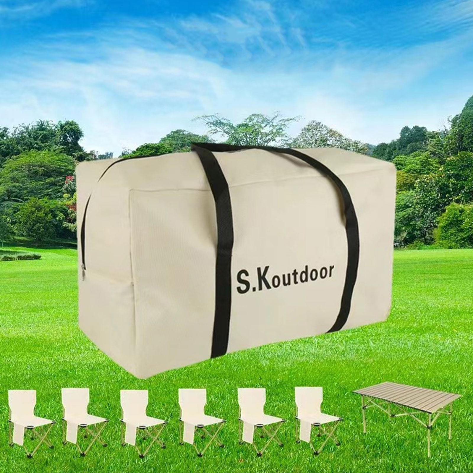 

Сумка для хранения для пикника и кемпинга, дорожная сумка для переноски, чехол для барбекю, активного отдыха, пляжа S