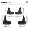 4PCS Car Mud Flaps Splash Guards Mudguards Car Mud Flaps Compatible with Mazda 3 Axela BP  2019 2020 2021 2022