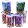 1Pc Euro Dollar Money Box Safe Cylinder Piggy Bank Banks For Coins Deposit Boxes