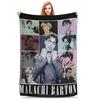 Warm Fluffy Throw Blanket for Kids Couch Chair Bed  Soft Flannel Bedspread Inspired by Malachi Barton Actor Tour