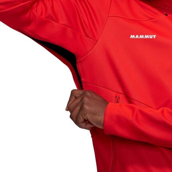 Mammut Ultimate VII Softshell Hooded Jacket красный