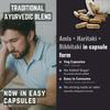 Triphala Capsules | Amla Haritaki Bibhitaki | 1000 mg | 60 Count