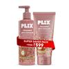 PLIX - THE PLANT FIX Flaxseed Ultrasmooth Advanced Shampoo & Conditioner Combo | | Plant Keratin PF & Flaxseed Oil | Smooth & Manageable Hair | C