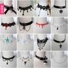 Gothic Palace Retro Lolita Clavicle Necklace - Dark Style Accessories for Women