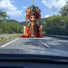 Yousheng Peking Oper Figur Acryl Dekoration 2D Flach Chinesischer Stil Cartoon Mädchen Oper Weibliche Rolle Auto Rückspiegel Hängeornament Anhänger