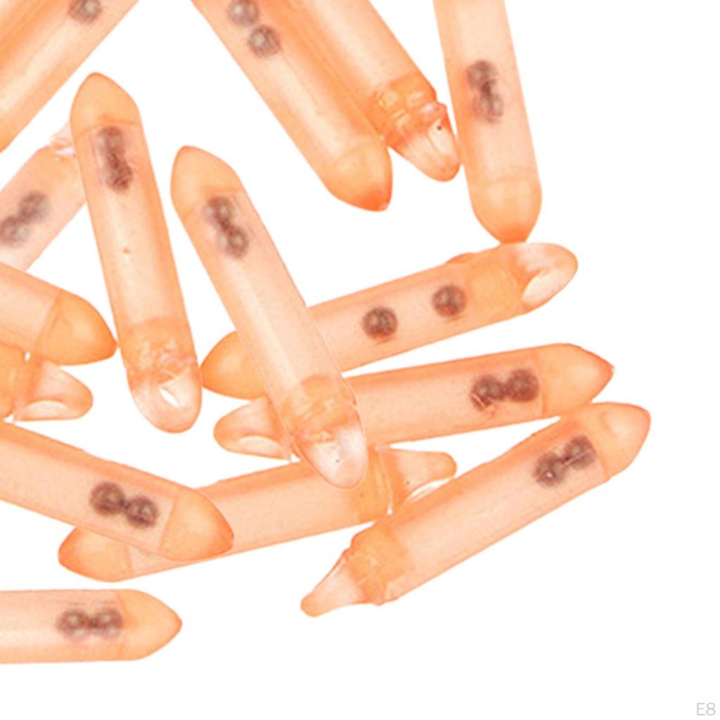 20 Pieces Fishing Rattles Accessories Tackle Easy to Use Freshwater Tools