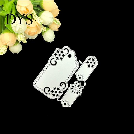 Hang Tags Group Metal Cutting Die Scrapbooking Paper Cards Album Emboss Stencil